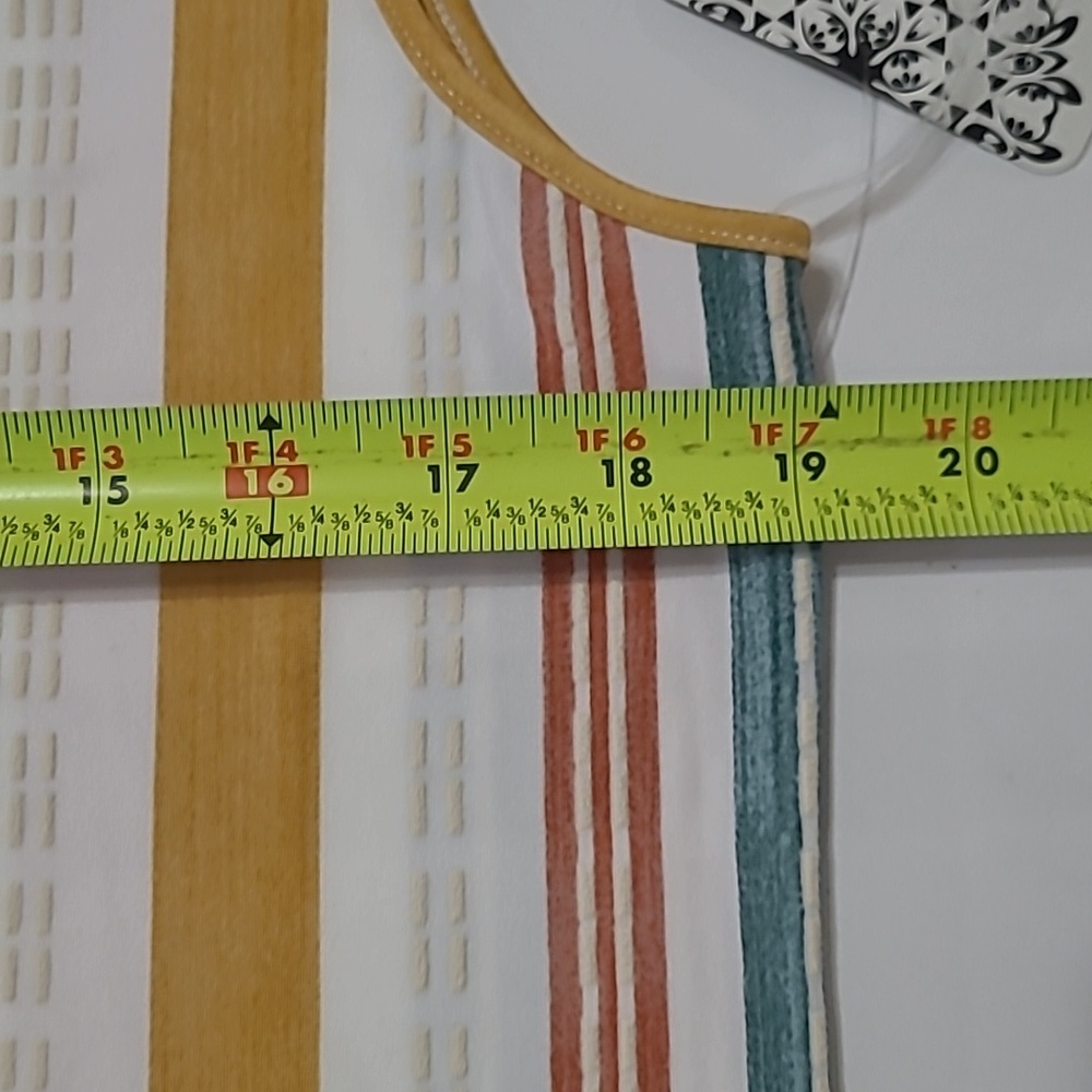 NWT Late August Striped Sleeveless Blouse size Medium - Picture 7 of 9